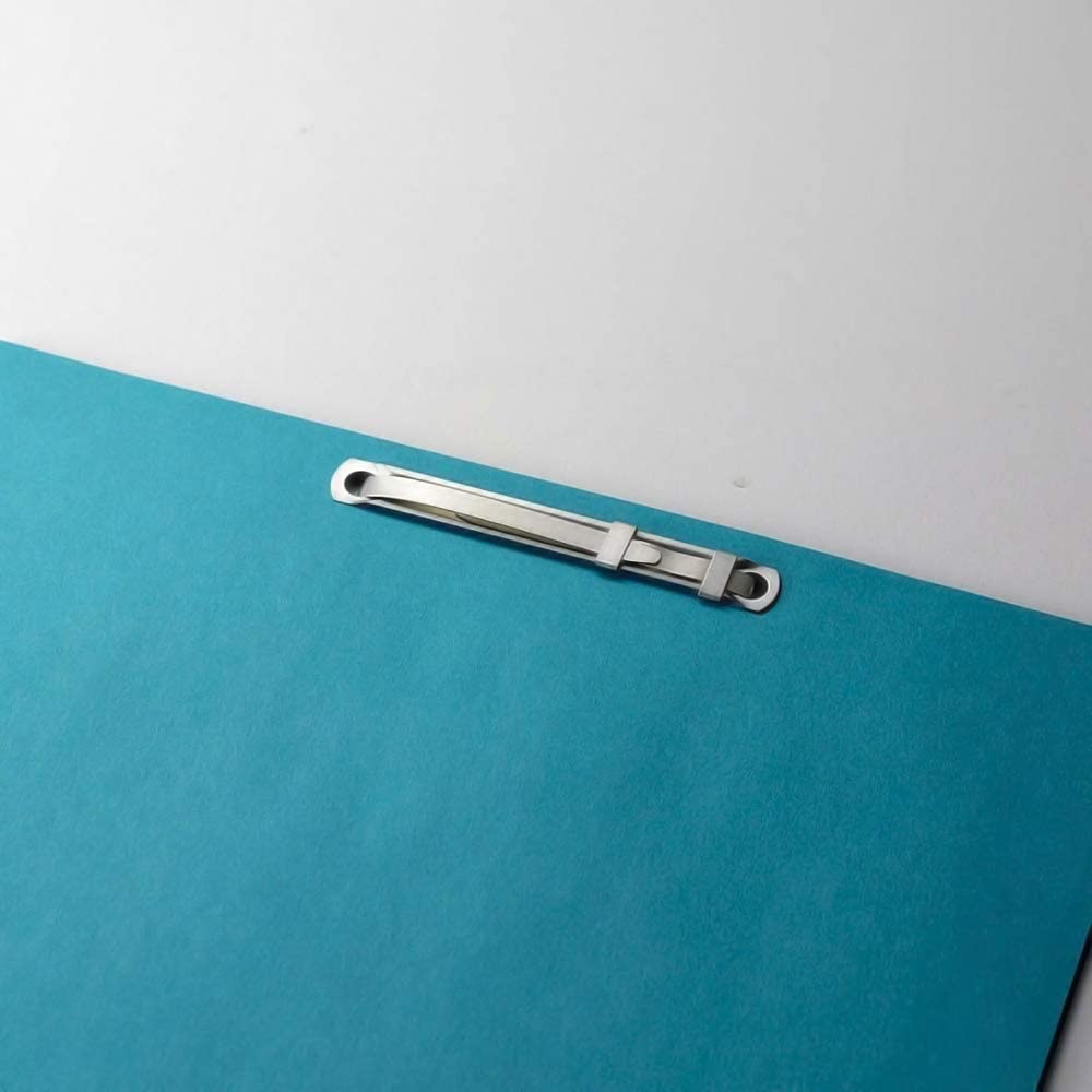 2 Inch Capacity Premium Prong Paper Fastener Complete Set, 2.75 Inch Base with Standard 2-Hole Punch, Pack of 5 Boxes (50 per Box) by Olympx