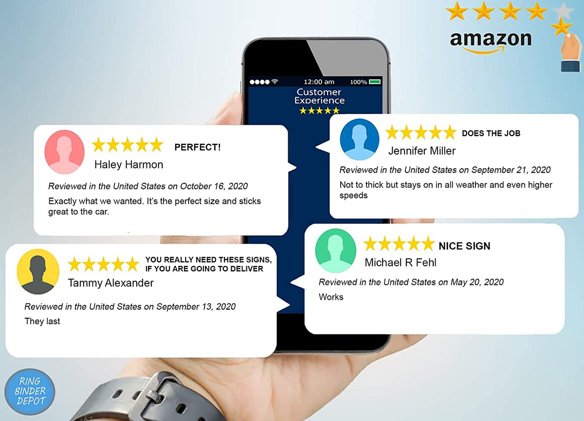 USA carrier sign rated high on Amazon