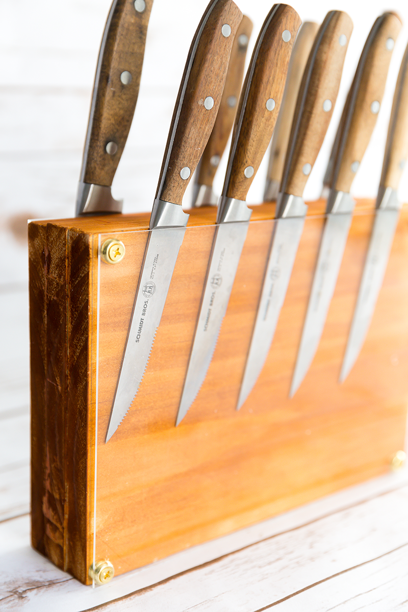 Easy DIY Knife Storage Using Plexiglass sheet