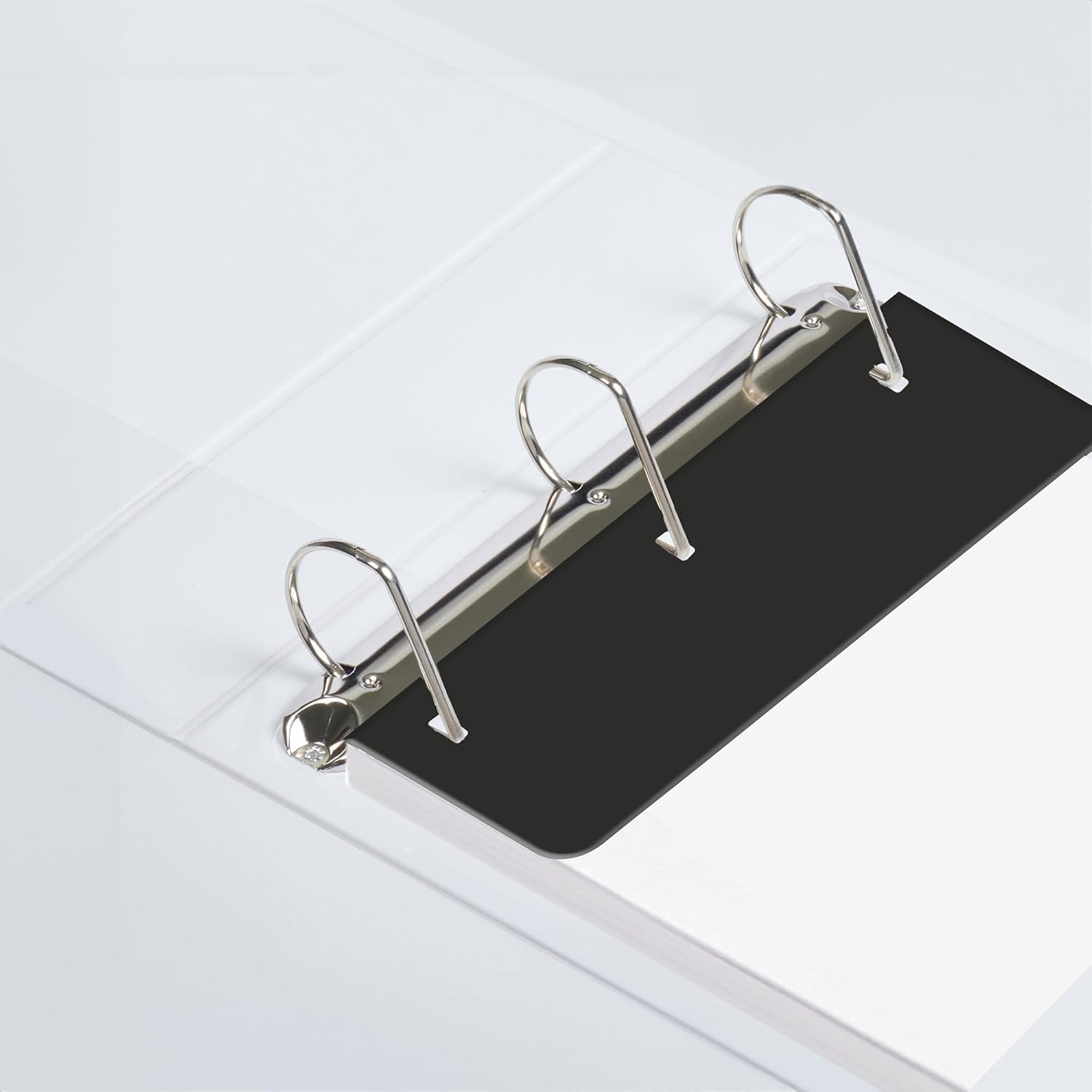 Durable Sheet Lifters, Durable Easy Flow, 11" x 3", Lifts Sheets Over Rings and Protects Sheets from Tearing, Fit Standard 3-Ring Binders, Black (20 Pack)