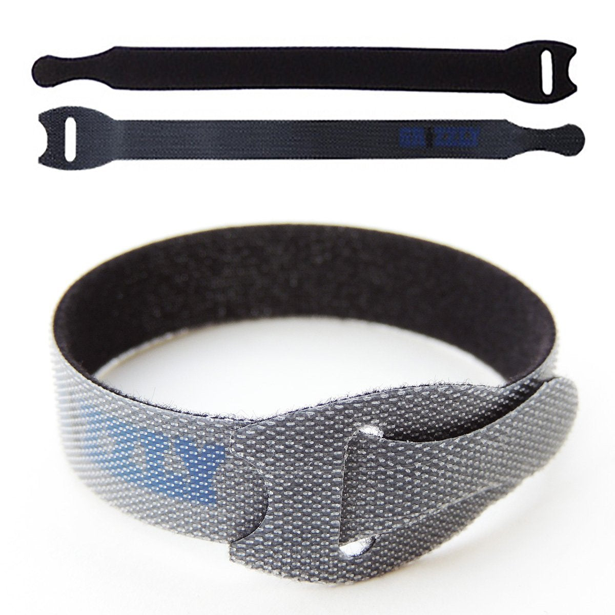 Cinch Straps, Reusable Black Nylon Cable/Securing Straps, 1 inch Wide, 12 Various Lengths, 2 Free Cable Straps - RingBinderDepot.com